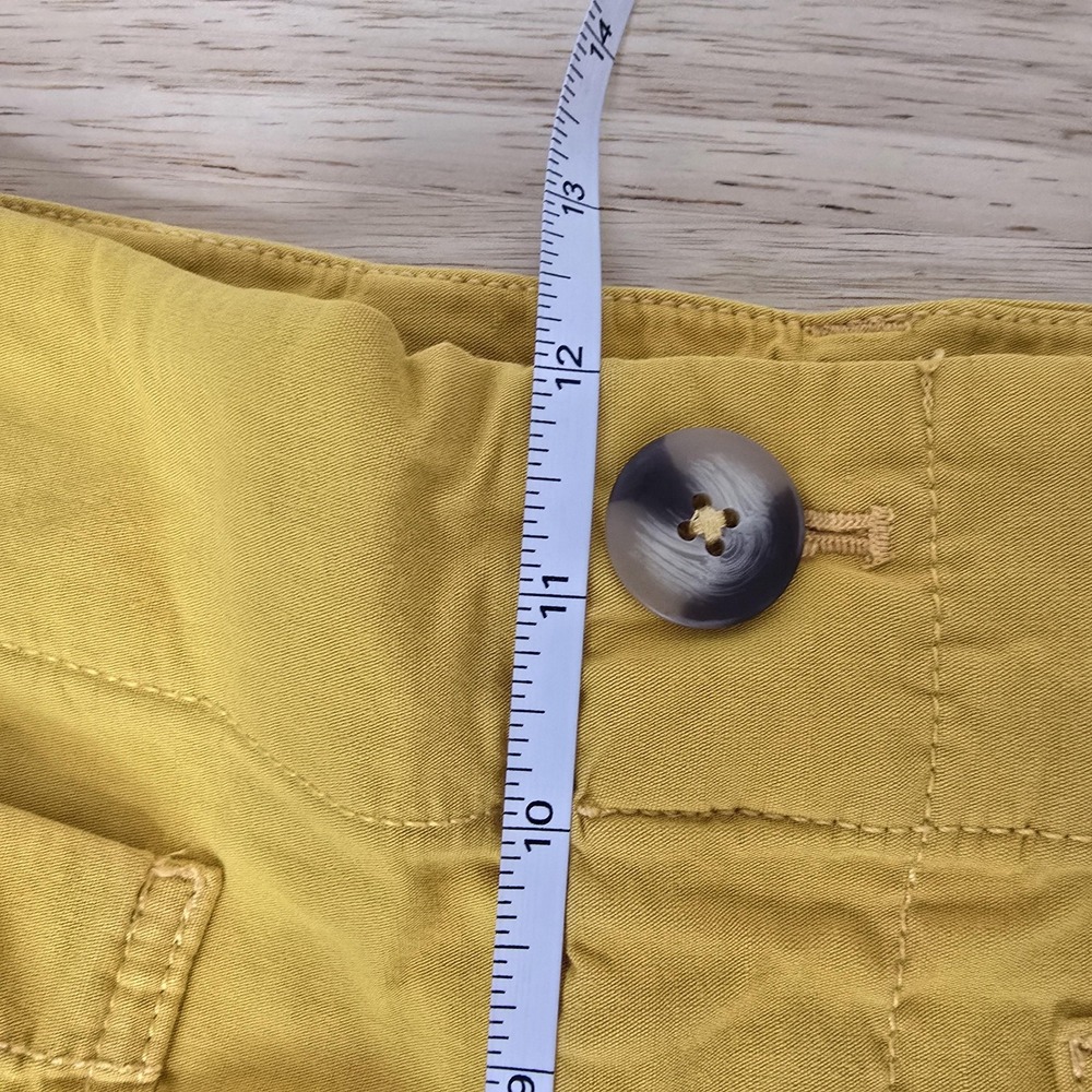 Maeve Wide-Leg Pants in Mustard Yellow - Picture 6 of 12